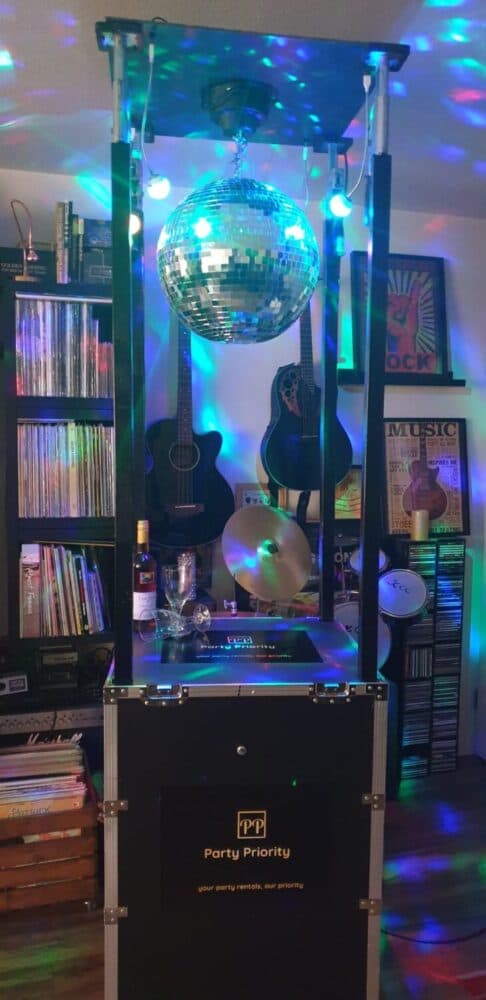 Party Lights: discobol & statafel